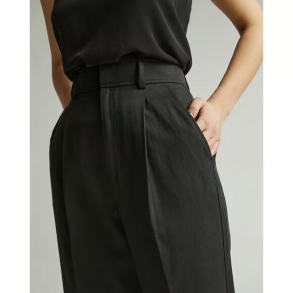 The Triacetate Way-High® Tapered Pants NWT Everlane - Picture 3 of 9